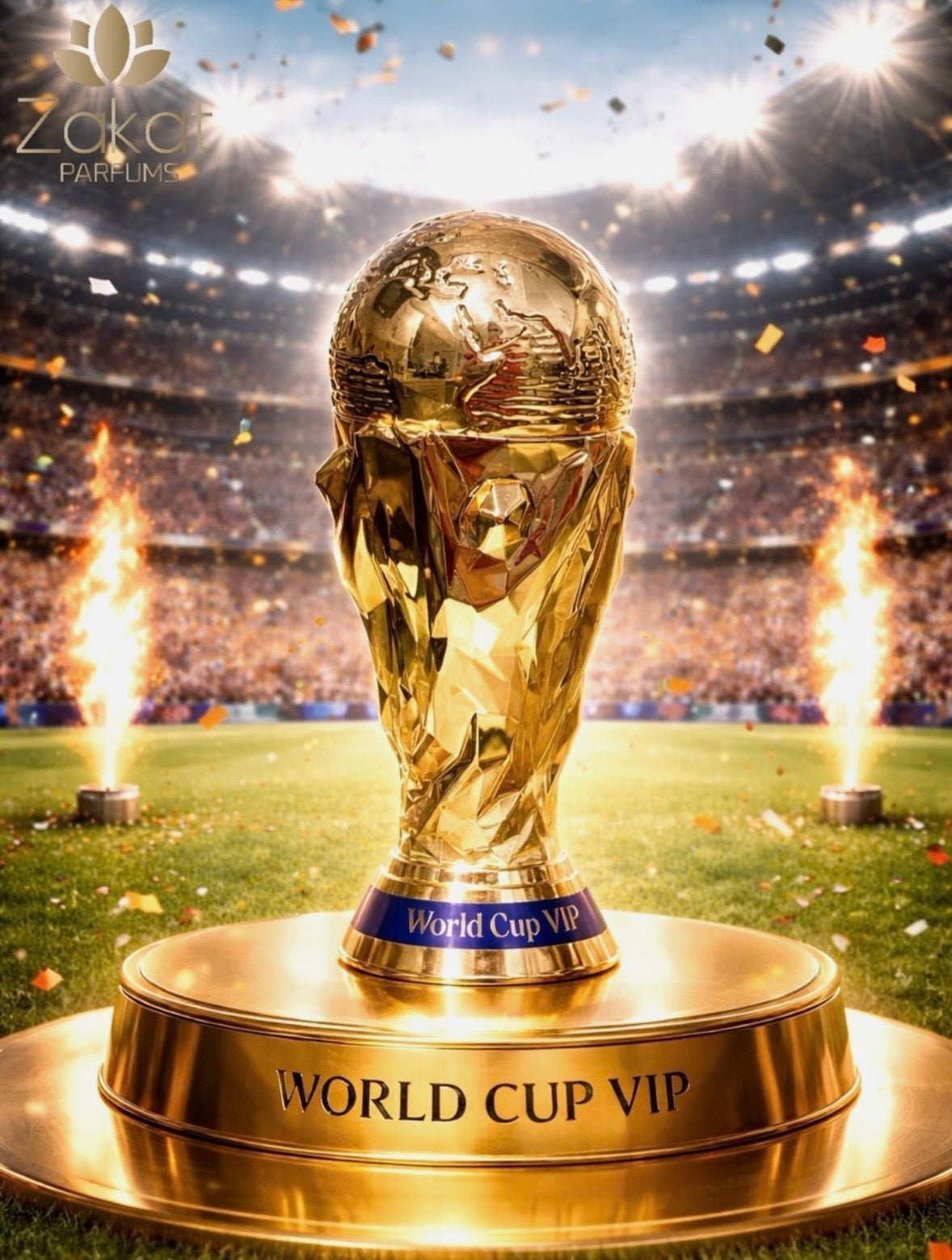 WORLD CUP VIP BLUE EDITION - EDP 80ML BY ZAKAT Unisex