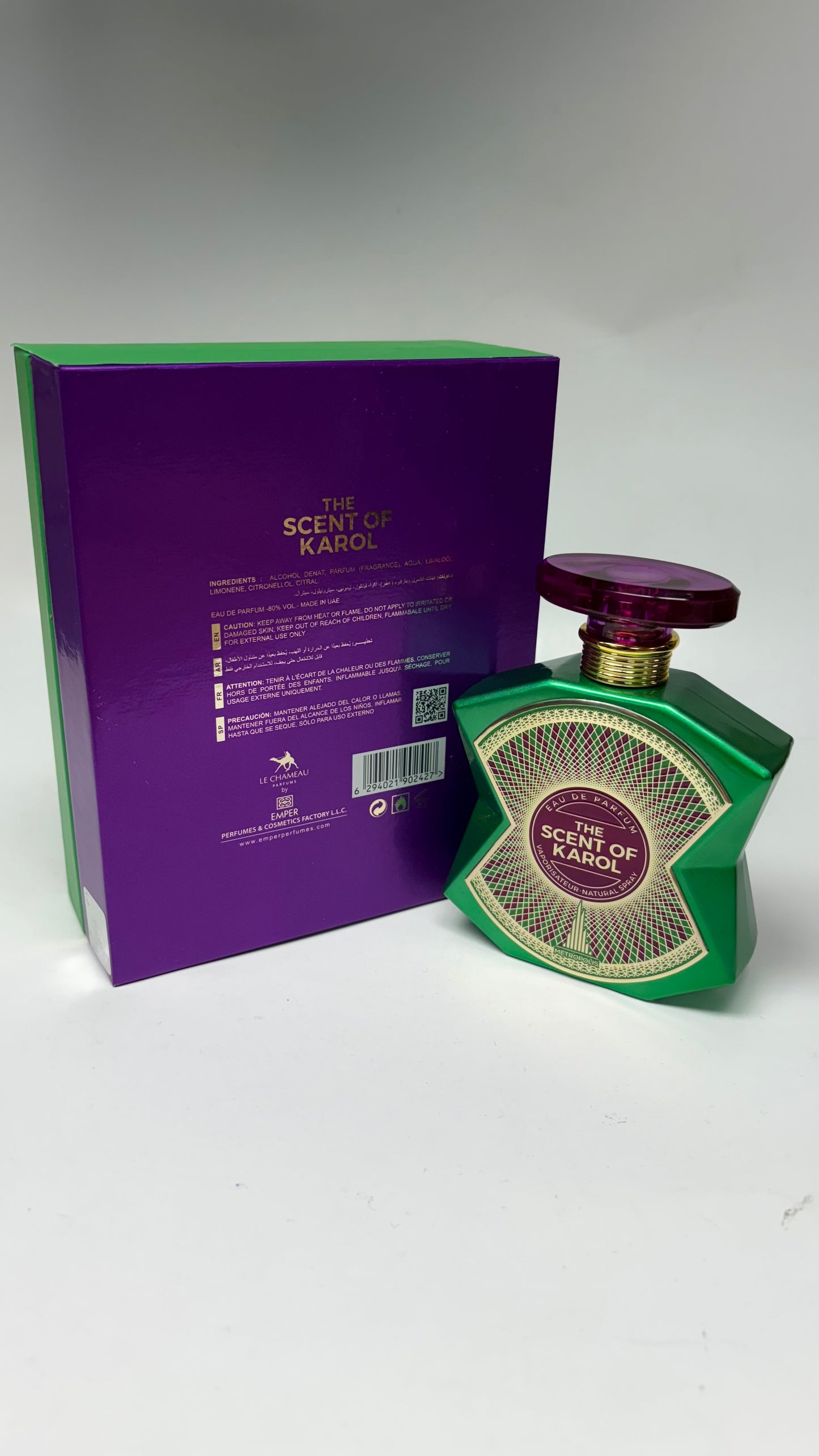 The Scent Of Karol EDP By Emper Unisex 3.4FL/100ml