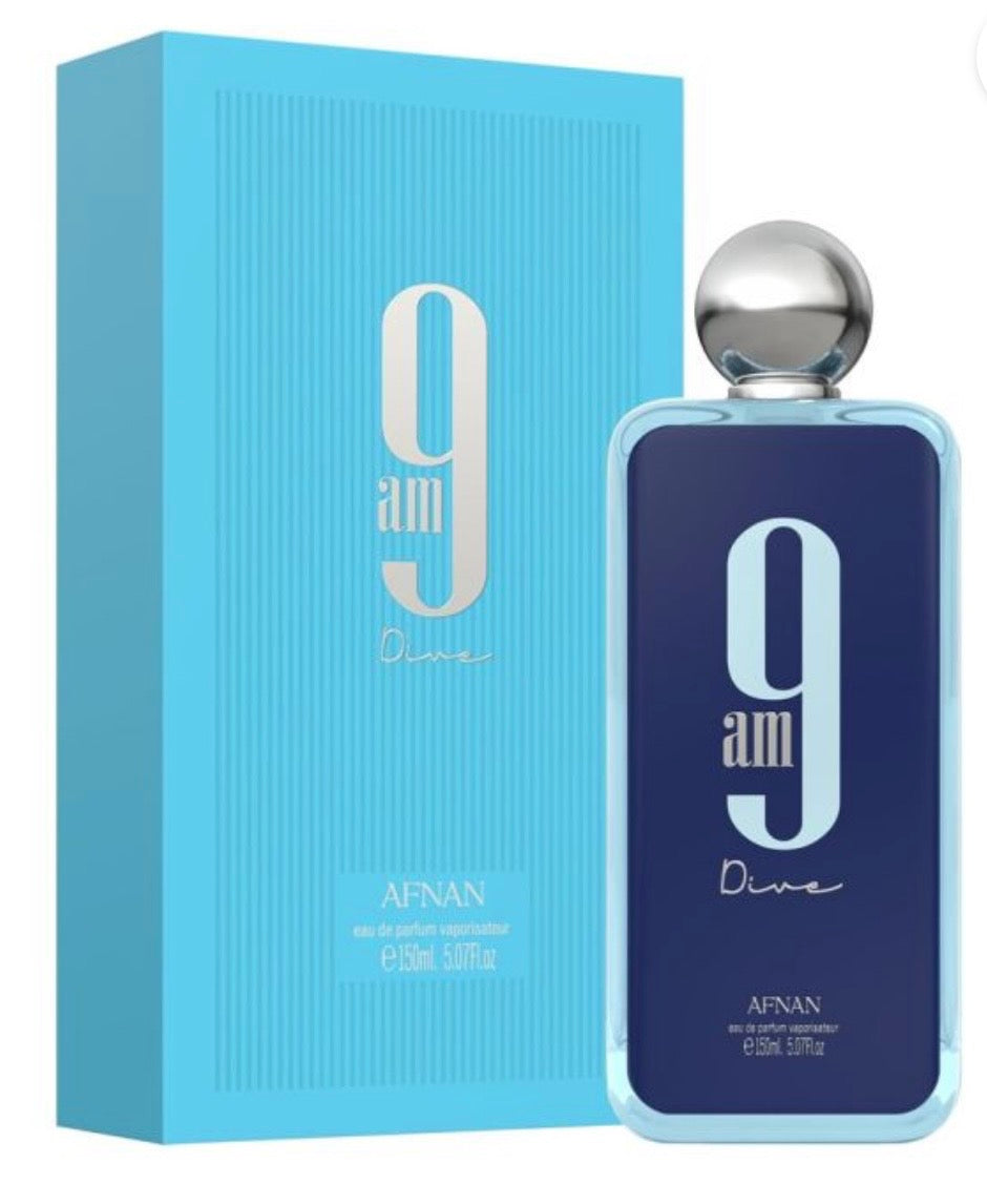 9 am dive 3.4oz 100ml unisex by Afnan