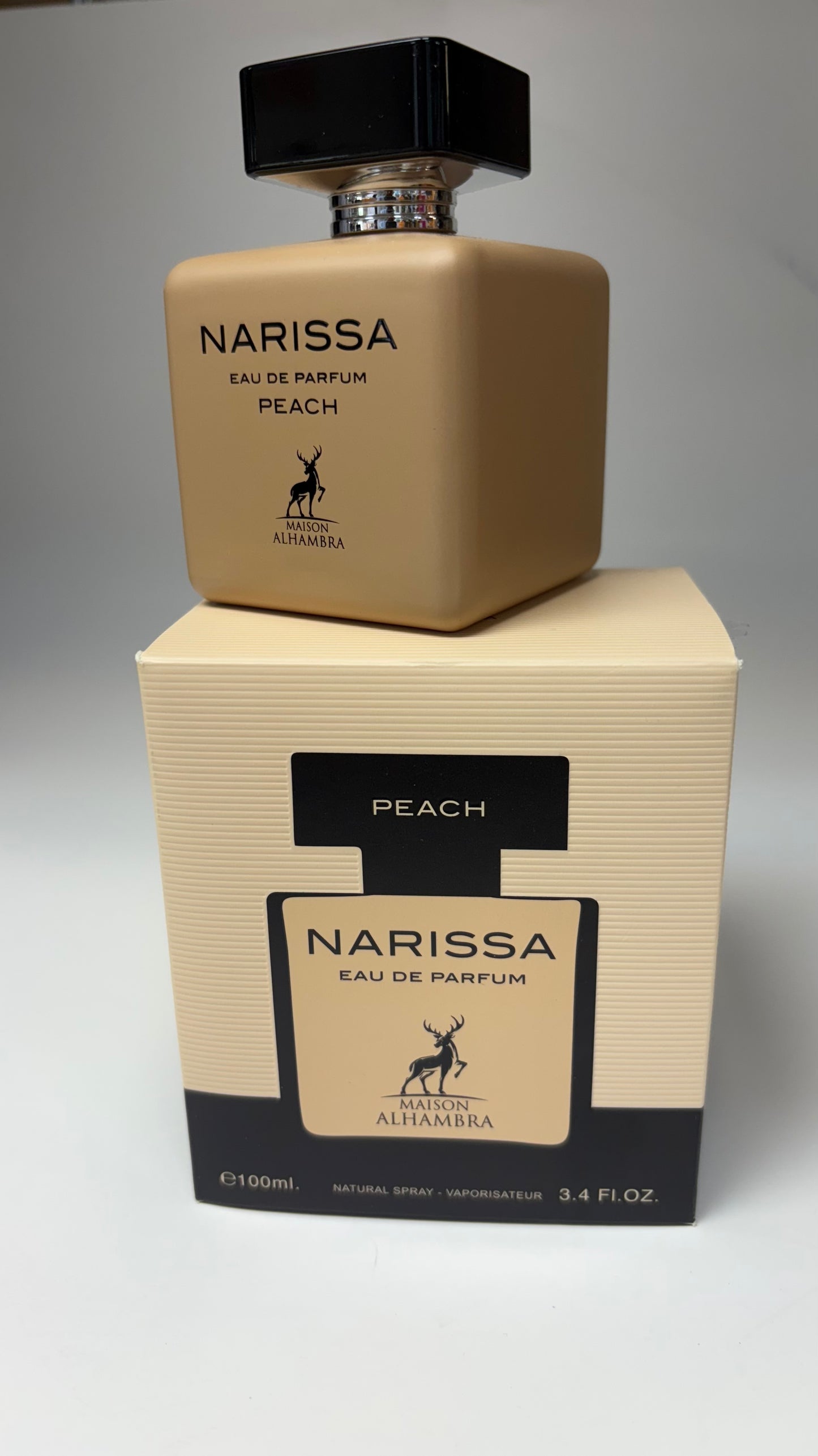 Narissa Peach Eau de Parfum by Maison Alhambra for Woman