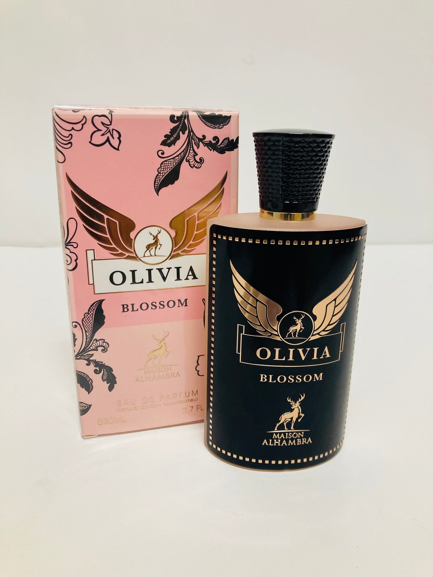 Olivia Blossom by Alhambra Eau De Parfum Spray For Women 2.7 oz 80 ml