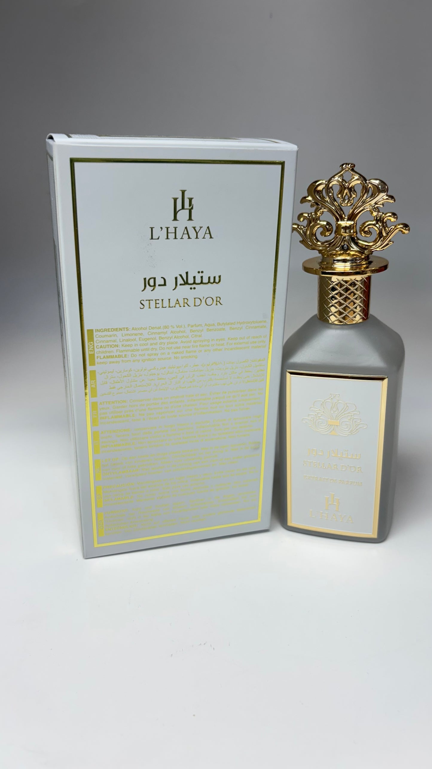 STELLAR DOR BY L'HAYA UNISEX EXTRAT DE PARFUM 3.4 oz 100ml
