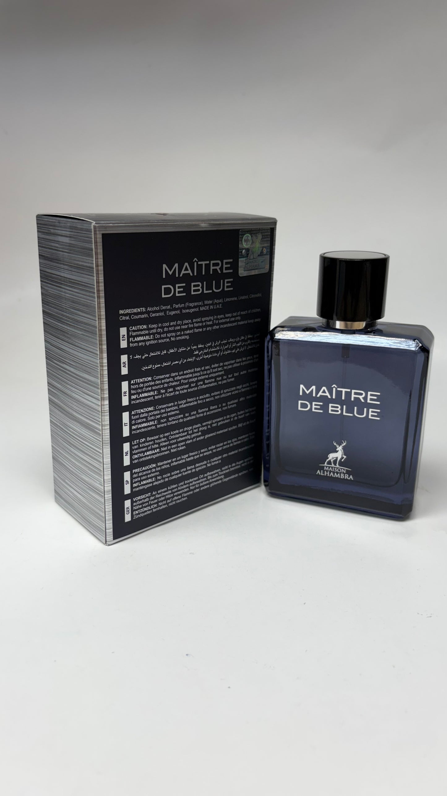 Maitre de Blue By Maison Alhambra 100 ml 3.4oz For Men