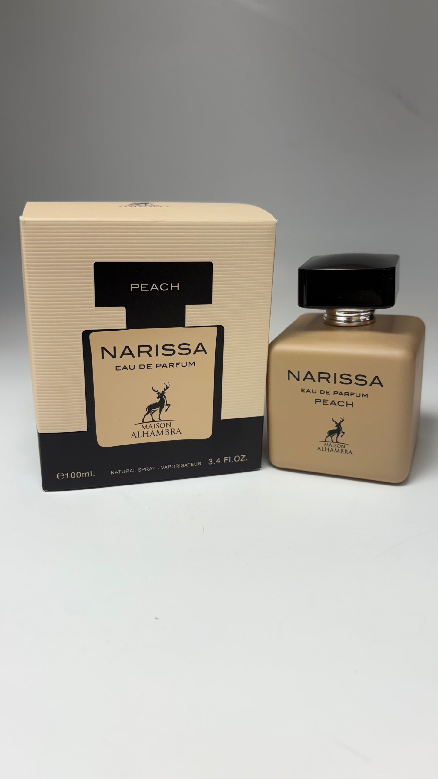 Narissa Peach Eau de Parfum by Maison Alhambra for Woman