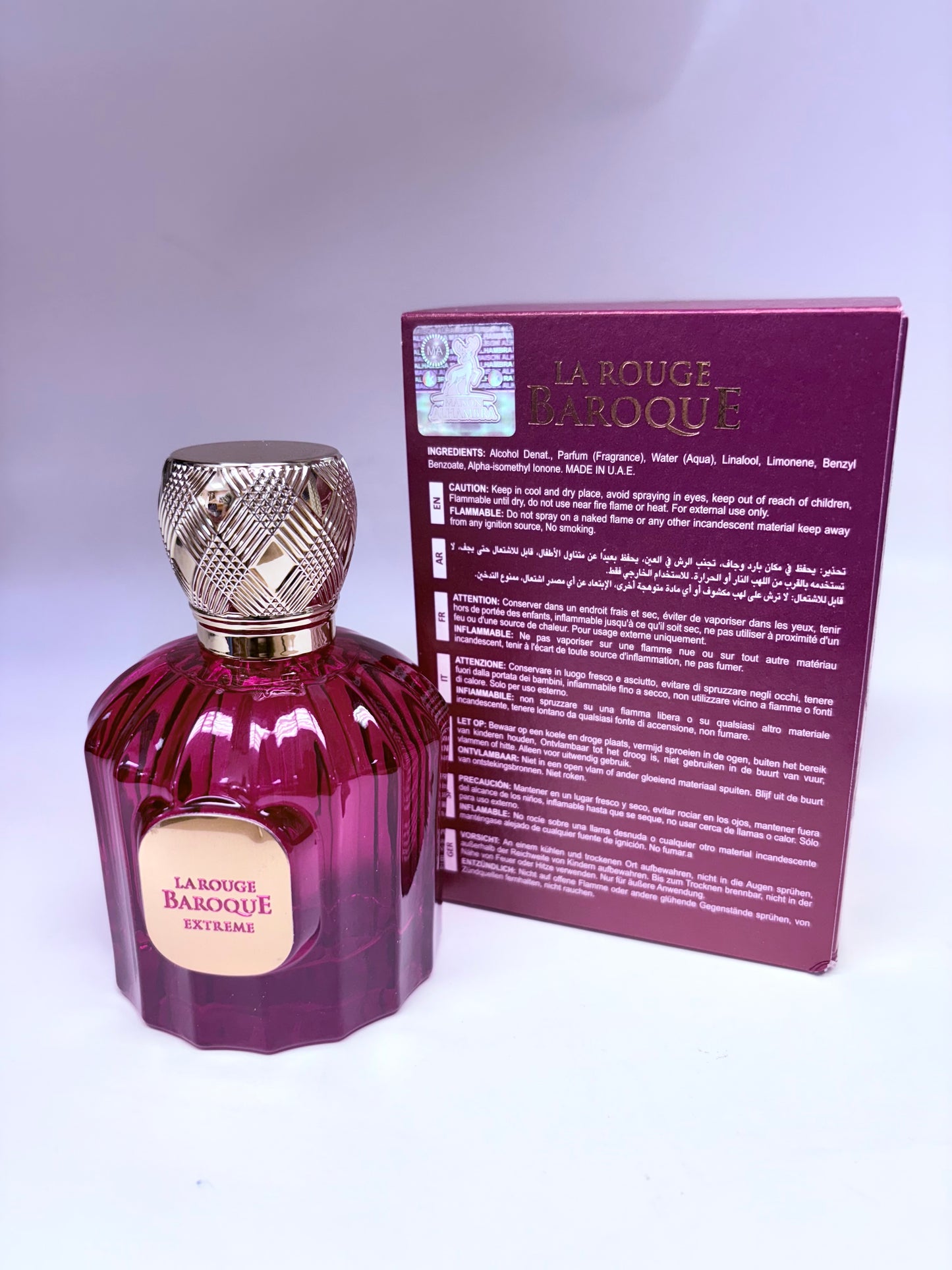 Maison Alhambra Baroque Rouge Extrait EDP Spray 3.4 oz Unisex