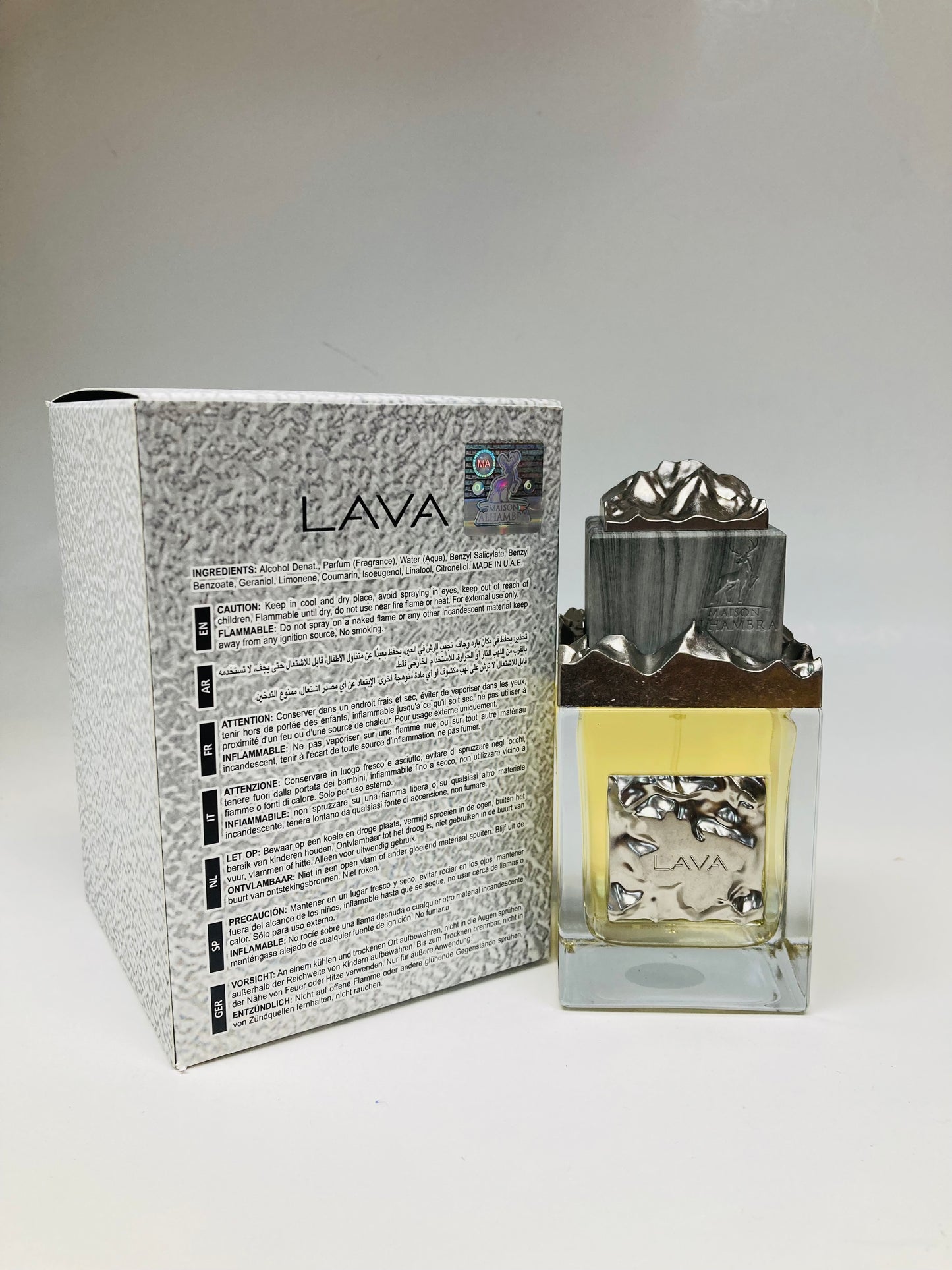 Lava Eau De Parfum Spray Unisex 100ML (3.4 OZ) By Maison Alhambra