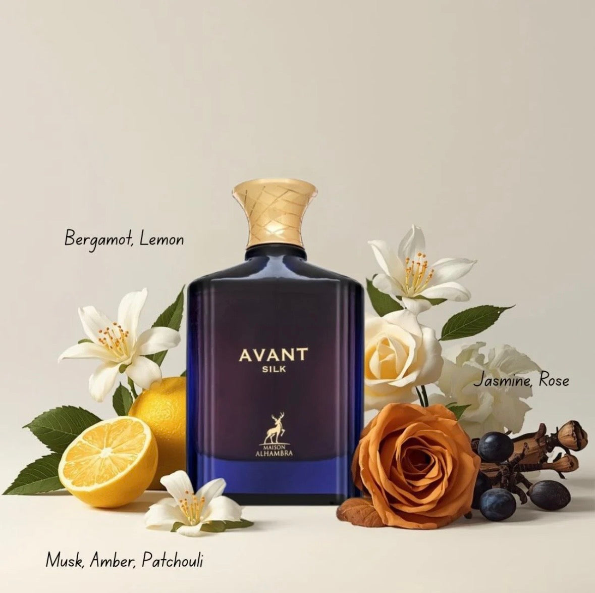 Avant Silk Eau De Parfum Spray 100ml (3.4 Oz) By Maison Alhambra