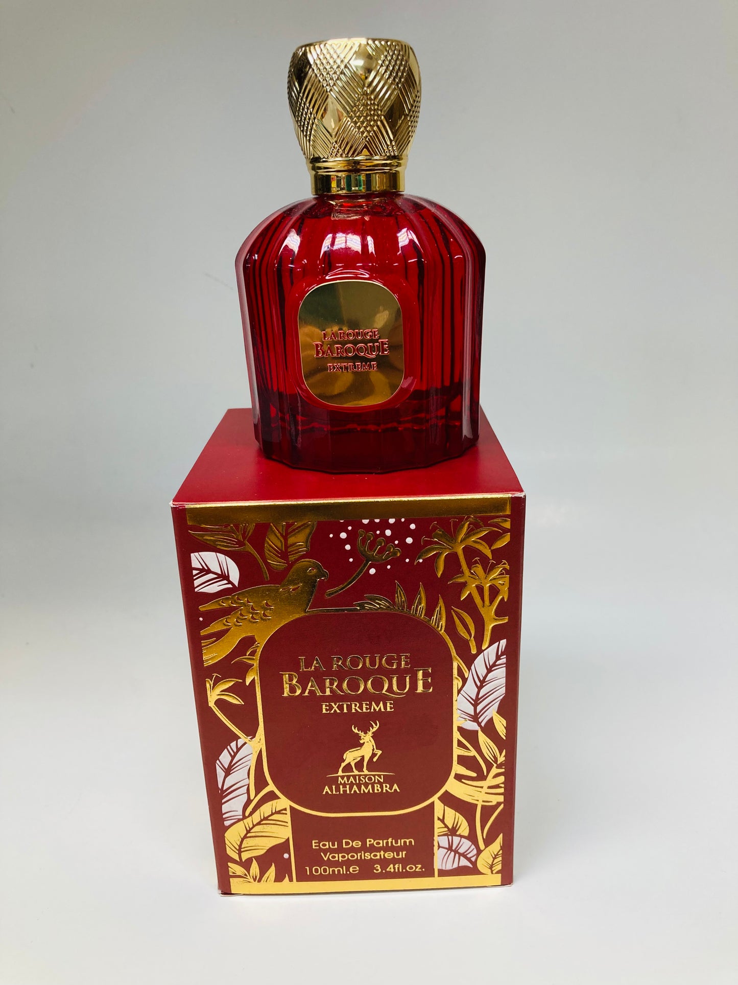 Rouge Barroco Extrait EDP Spray de 3,4 oz by Maison Alhambra