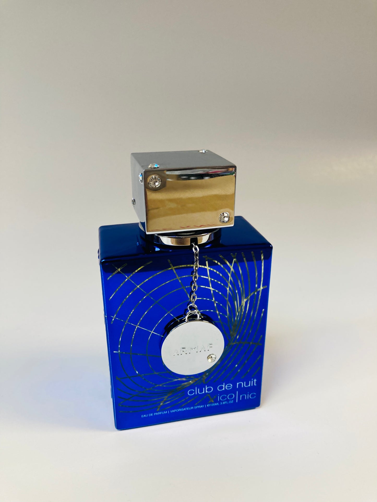 ARMAF Club de Nuit Blue Iconic for Men Eau de Parfum Spray, 3.6 Ounce