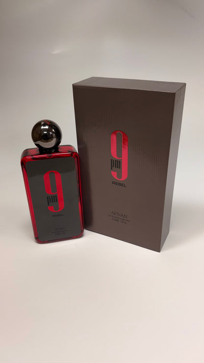 Afnan 9 PM Rebel Unisex Eau De Parfum, 3.4 Fl. Oz