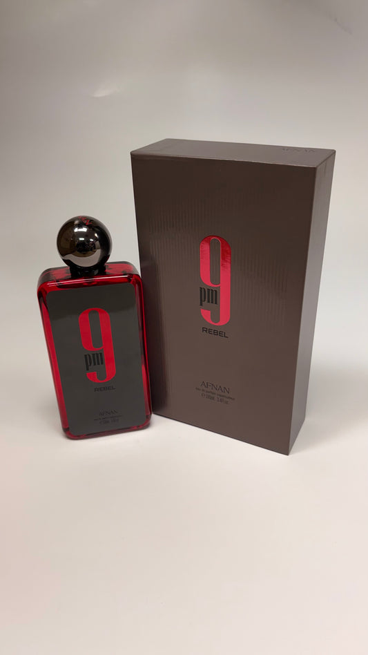 Afnan 9 PM Rebel Unisex Eau De Parfum, 3.4 Fl. Oz