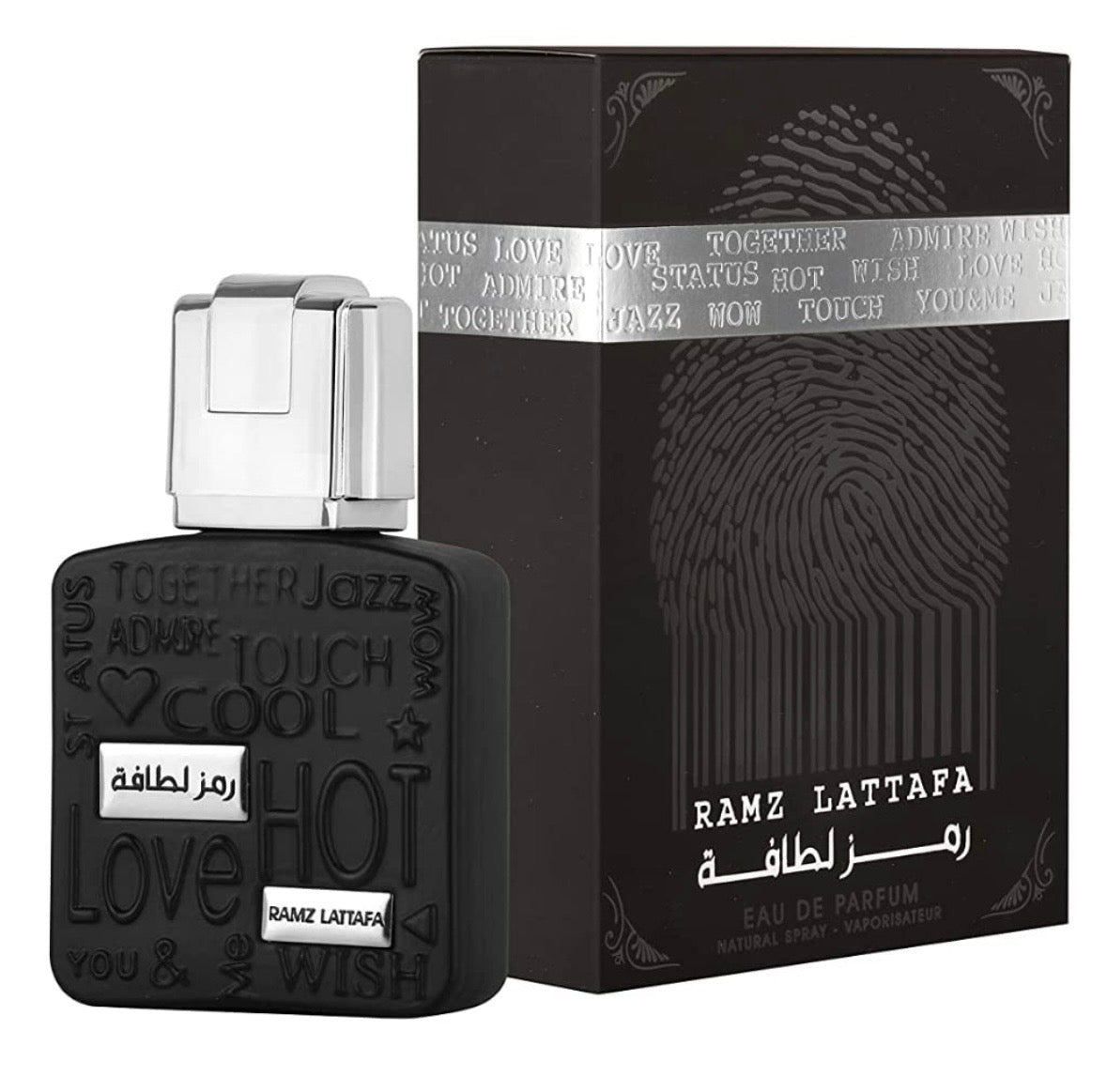 Ramz Silver by Lattafa for Men 100ml