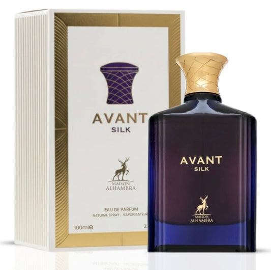 Avant Silk Eau De Parfum Spray 100ml (3.4 Oz) By Maison Alhambra