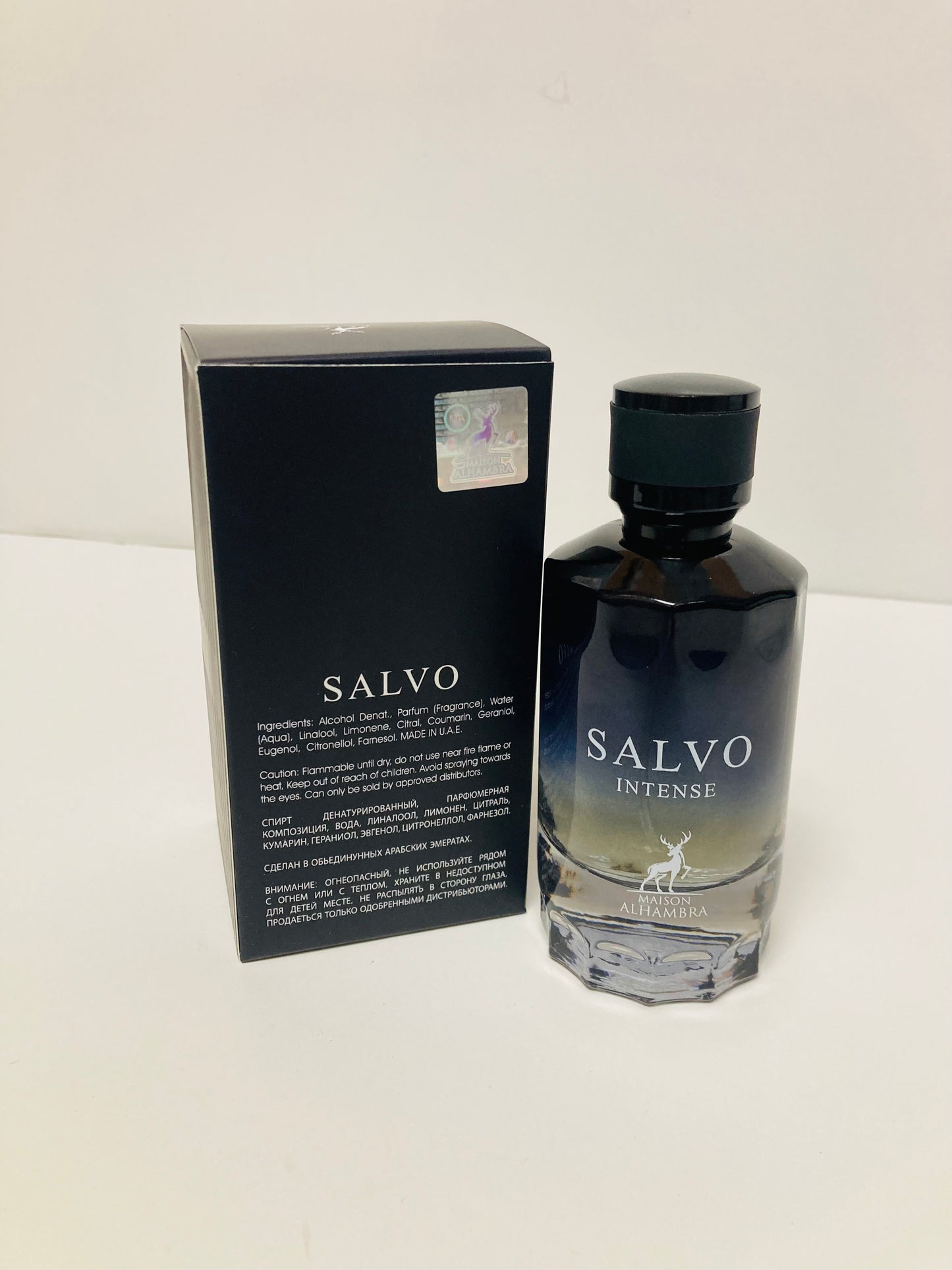 SALVO INTENSE BY MAISON ALHAMBRA ORIENTAL EDP SPRAY 100 ML/3.4 OZ For men