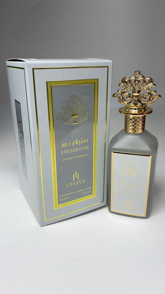 STELLAR DOR BY L'HAYA UNISEX EXTRAT DE PARFUM 3.4 oz 100ml