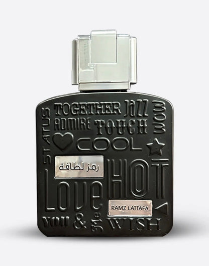 Ramz Silver by Lattafa for Men 100ml