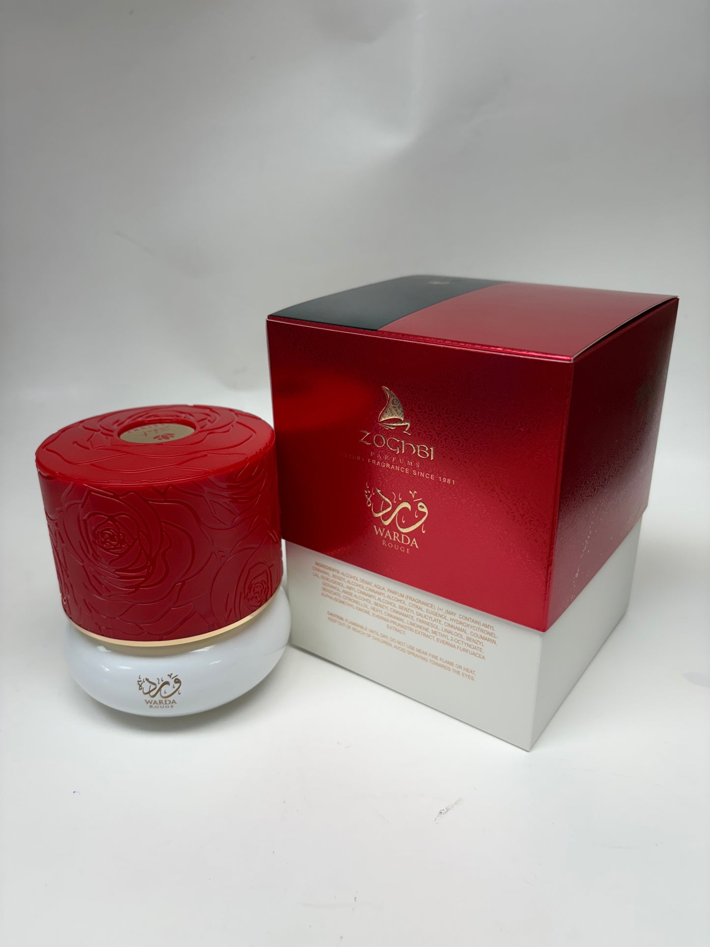 WARDA ROUGE WOMEN EDP - 100ML (3.4oz) BY ZAKAT