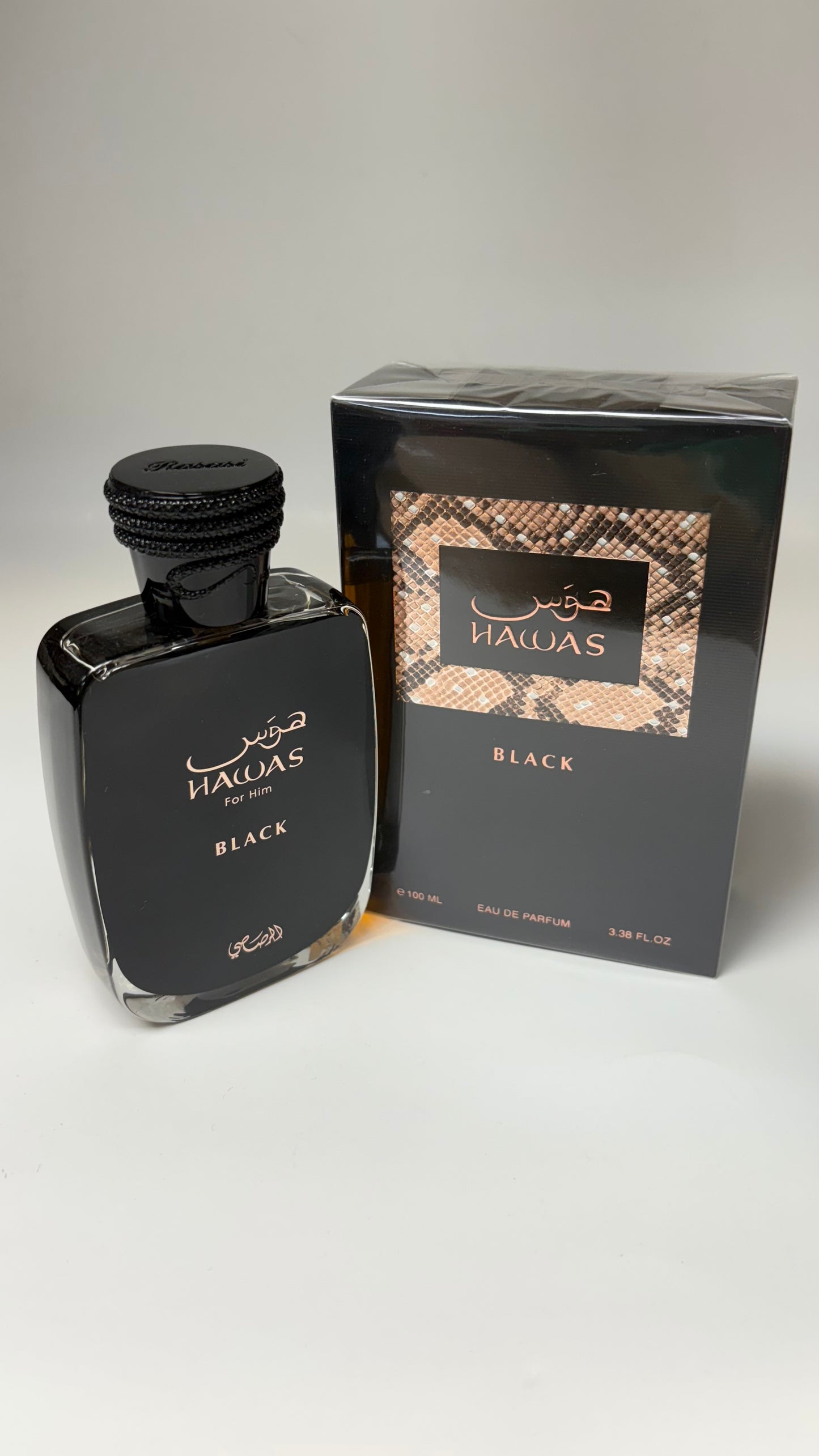 HAWAS BLACK BY RASASI - Eau de Parfum Masculina
