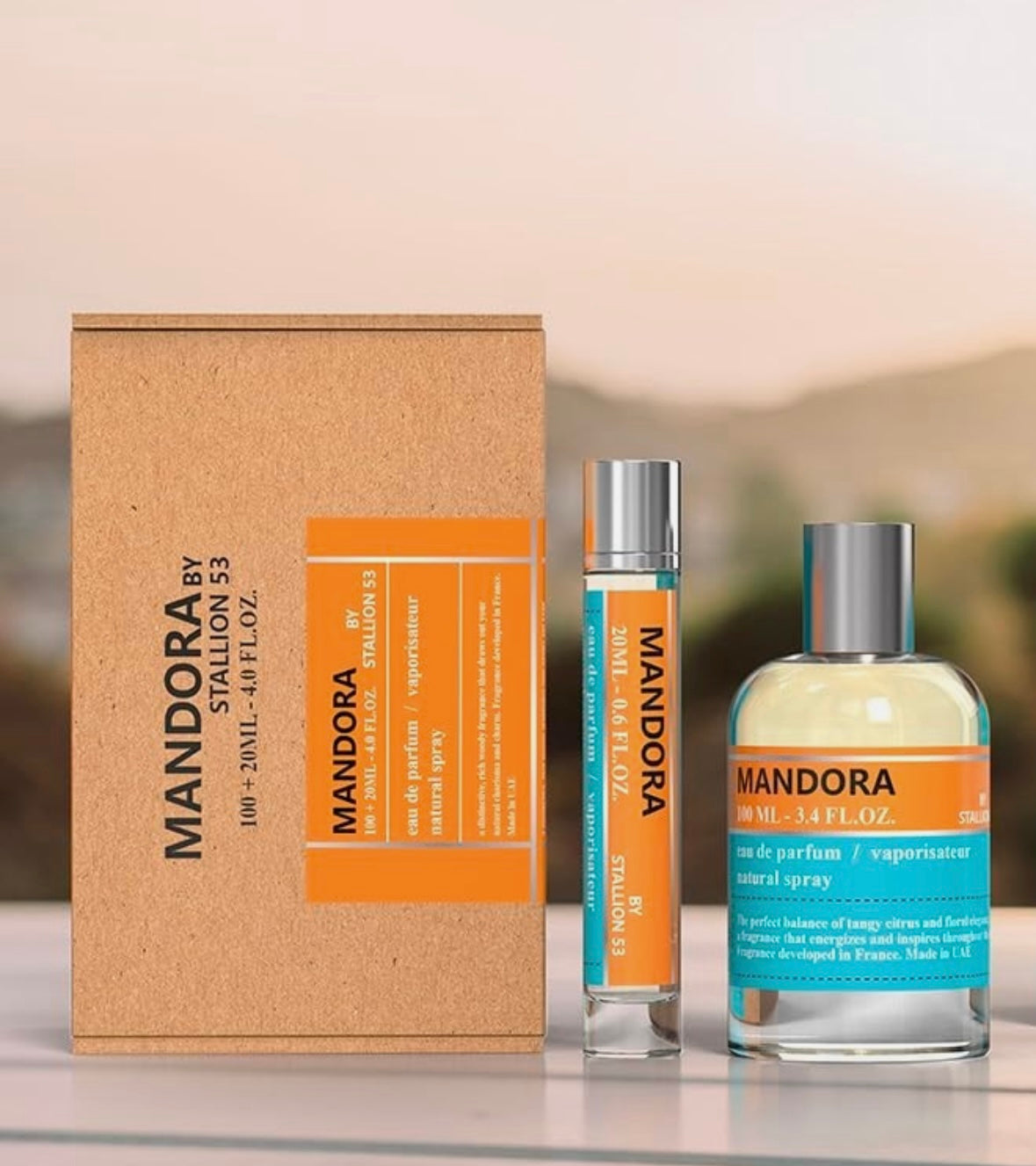 Emper Mandora by Stallion 53-100ml with a Free 20ml, Unisex, Long Lasting - EDP