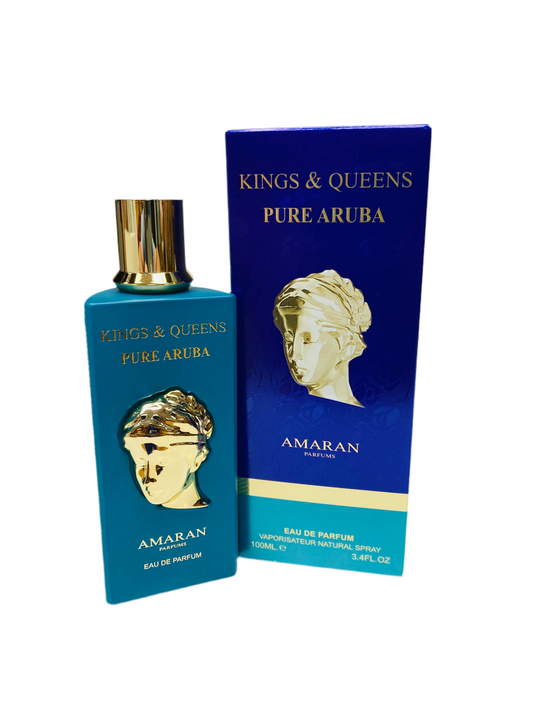 Kings & Queens Pure Aruba Eau De Parfum Unisex 3.4oz 100ml
