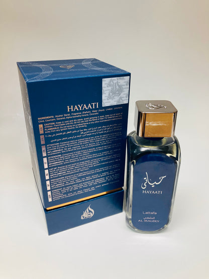 Lattafa Hayaati Al Maleky Eau de Parfum Unisex 3.4oz
