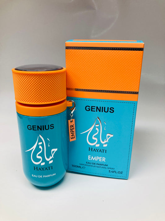 Genius Hayaati by Emper Perfume Unisex EDP Cologne for Men & Women 3.4 OZ/100 ML