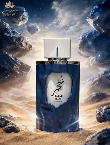 HAJAR SLATE EAU DE PARFUM BY ZAKAT 85ml For Man