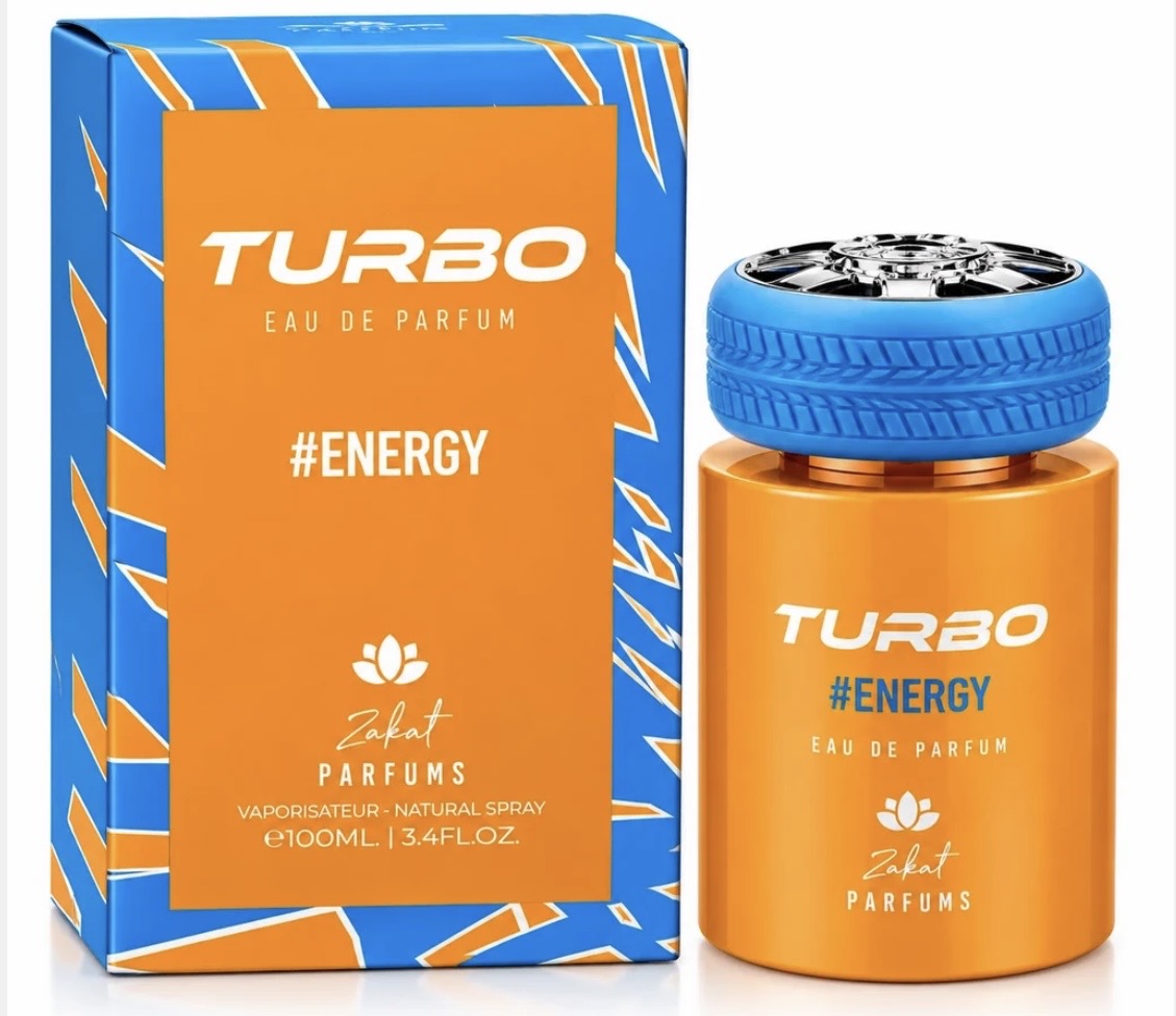 TURBO #ENERGY BY ZAKAT EAU DE PARFUM 100 ML (3.4 FL OZ) MEN