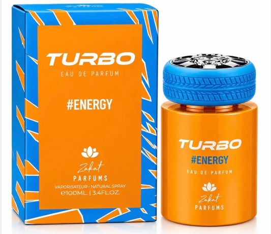TURBO #ENERGY BY ZAKAT EAU DE PARFUM 100 ML (3.4 FL OZ) MEN