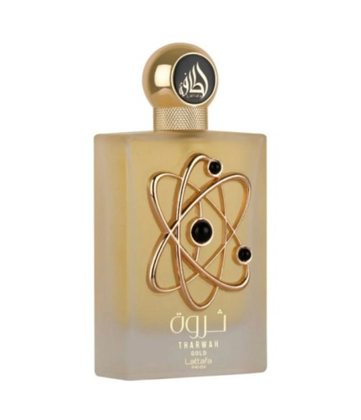Lattafa Perfumes Tharwah Gold for Unisex Eau de Parfum Spray, 3.4 Ounce