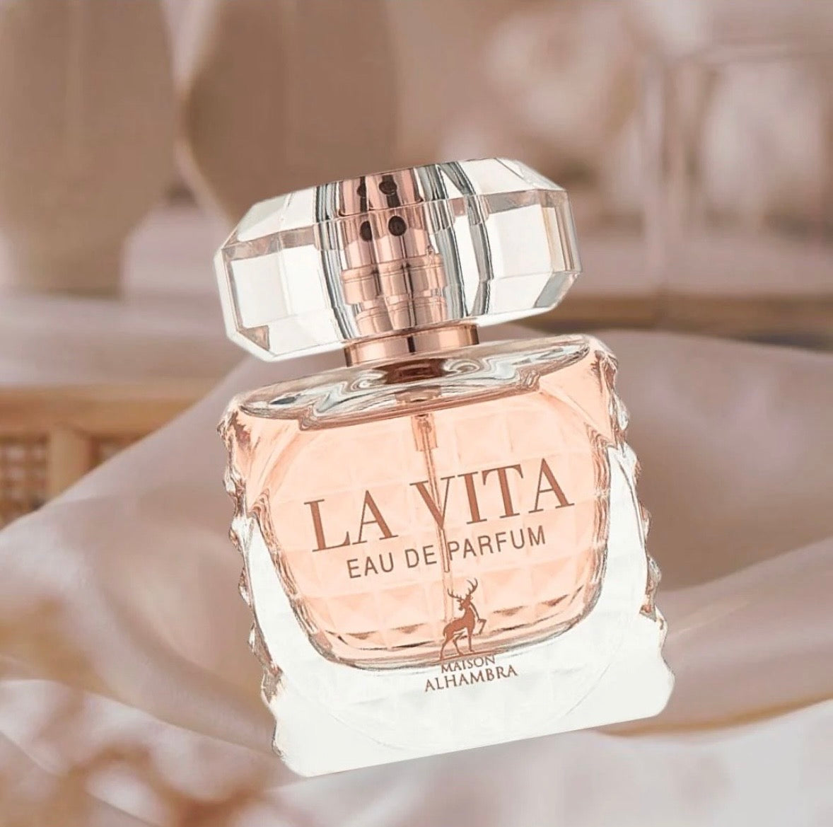 La Vita Eau De Parfum Spray for women 100ml (3.4 Oz) By Maison Alhambra