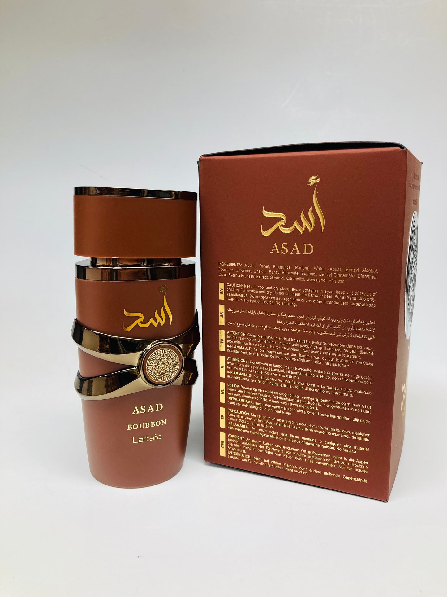 Lattafa Asad Bourbon Eau de Parfum for Everyone 100ml
