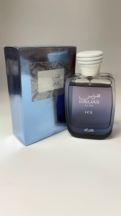 HAWAS ICE BY RASASI - Eau de Parfum for Men 100 ml