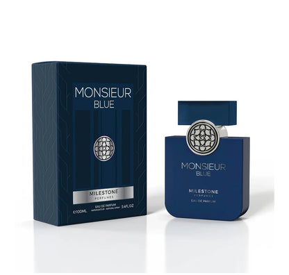 MONSIEUR BLUE By Milestone Eau de Parfum 100ml For Men