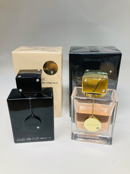 Dos bestias un solo precio Club de nuit woman y club de nuit intense man (La bestia negra)