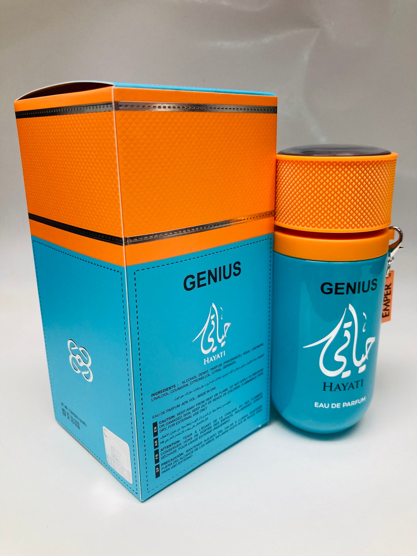 Genius Hayaati by Emper Perfume Unisex EDP Cologne for Men & Women 3.4 OZ/100 ML