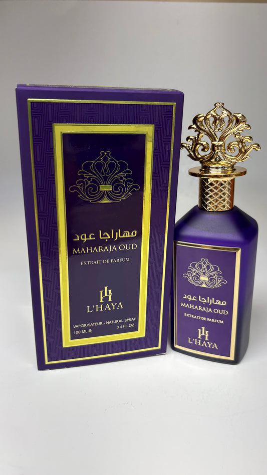 L’HAYA- MAHARAJA OUD- EXTRAIT DE PARFUM UNISEX 3.4oz 100ml