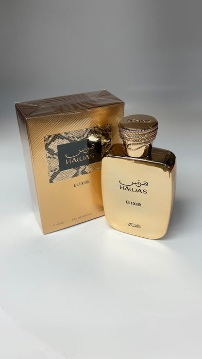 HAWAS ELIXIR BY RASASI - Eau de Parfum Premium for Men 100 ml