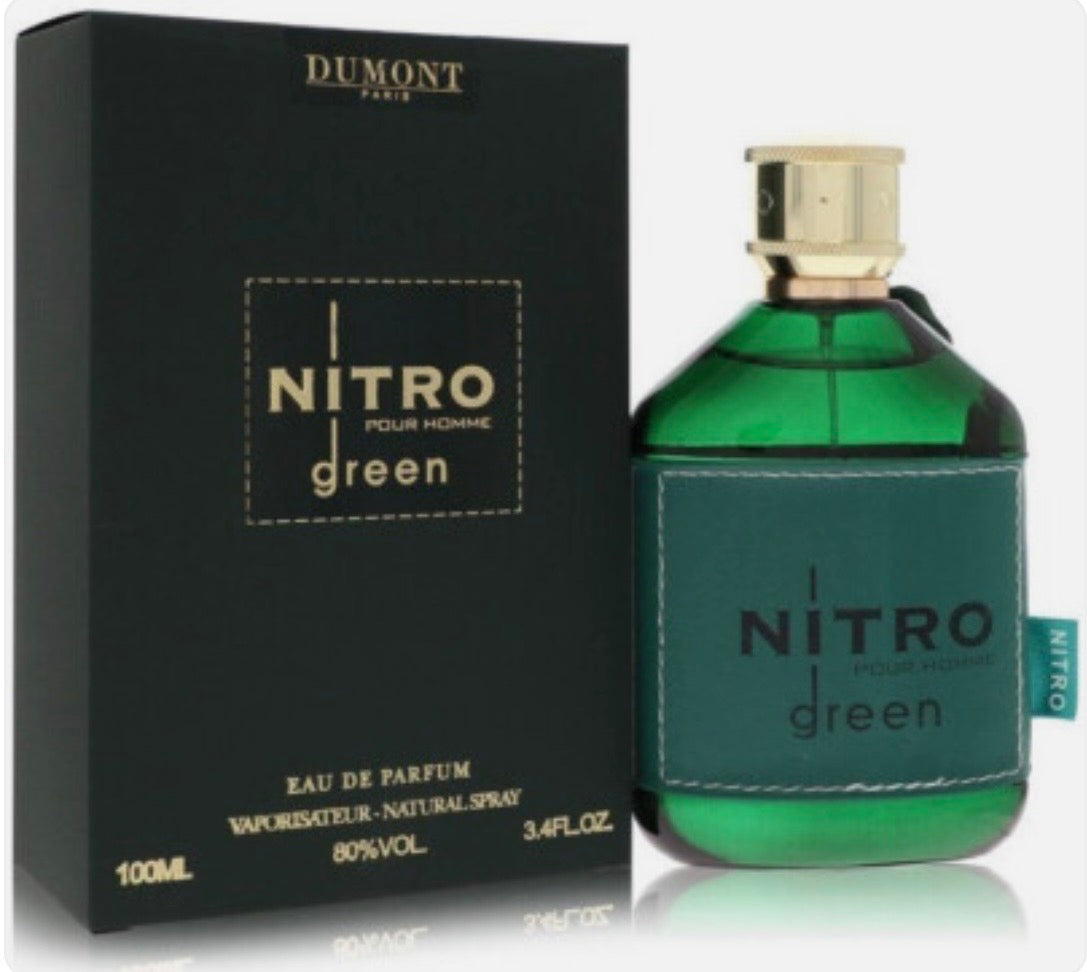 Nitro Green Eau De Parfum 100ml for men By Dumont