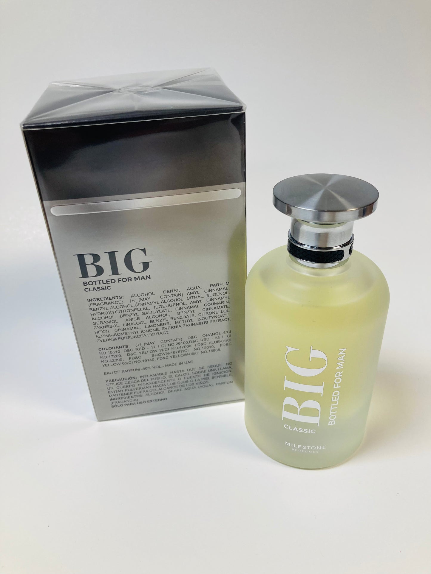 MILESTONE PERFUMES BIG BOTTLED CLASSIC FOR MEN 100ML 3.4oz