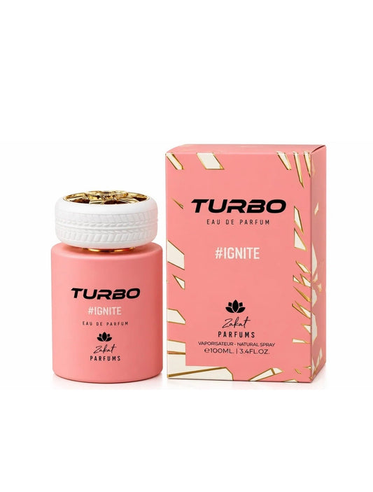 TURBO #IGNITE BY ZAKAT EAU DE PARFUM 100 ML (3.4 FL OZ) WOMEN